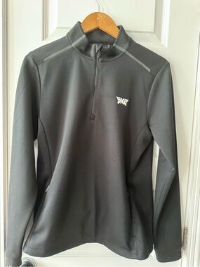 PXG Gray Half-Zip Performance Top